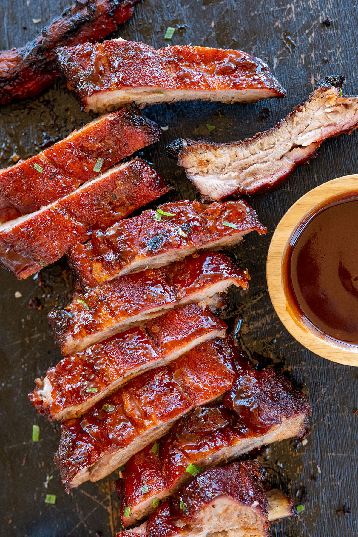 Smoked Baby Back Ribs.