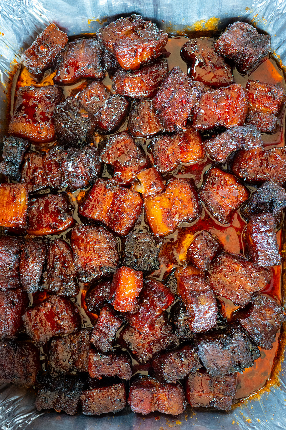 pork belly burnt ends.