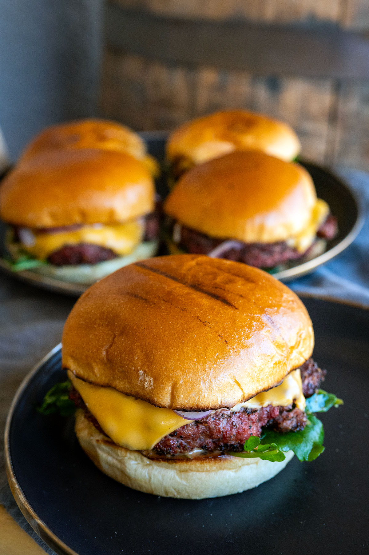 reverse sear burger